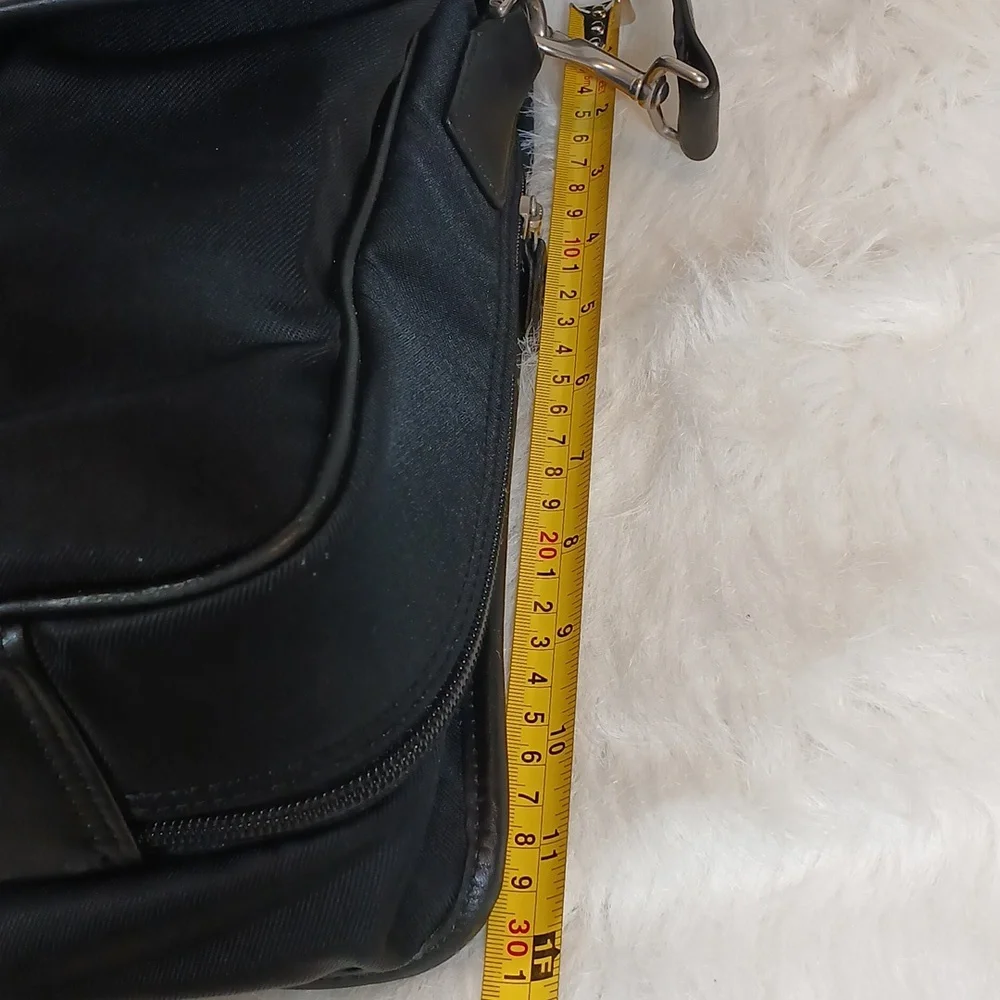 Coach Vintage Classic Leather/Nylon Black Leather Men's Bag